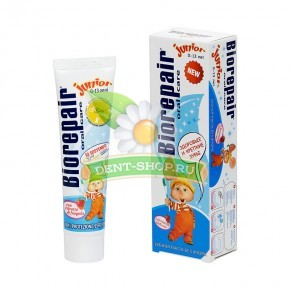 Biorepair Junior детская зубная паста со вкусом клубники от 0 до 13 лет 50 мл