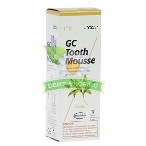 GC мусс ваниль для риминерализации и снижения чувствительности зубных тканей 40 г