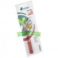 Miradent I-Prox P pink transparent - монопучковая щетка, розовая (ручка + 4 щеточки)